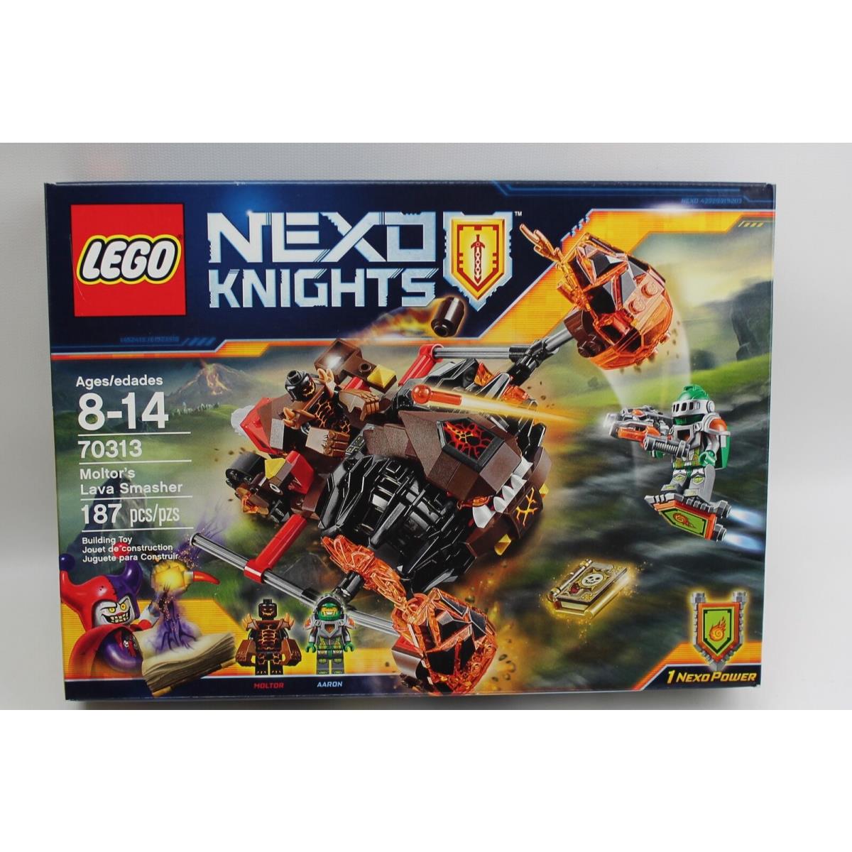 Lego Nexo Knights Moltor`s Lava Smashers Set 70313