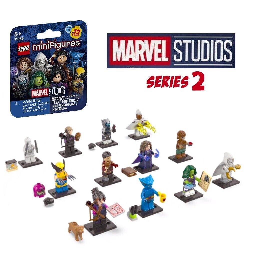 Lego Marvel Studios Series 2 Collectible Minifigures 71039 - Complete Set of 12