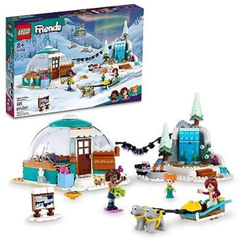 Lego Friends Igloo Holiday Adventure 41760 Building Toy Set For Ages 8+