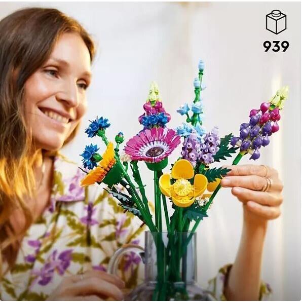 Lego 10313 Icons Wildflower Bouquet 939 Pcs