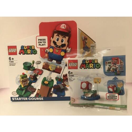 Lego 71360 Nintendo Super Mario Adventures with Mario + Bonus Lego 30385