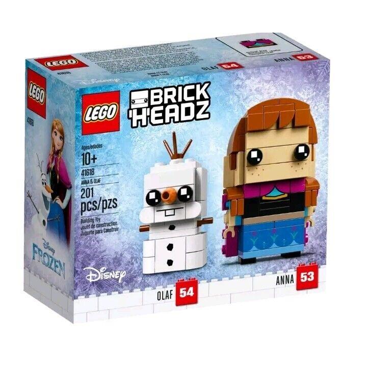 Lego Brickheadz `anna Olaf` 41618 Retired