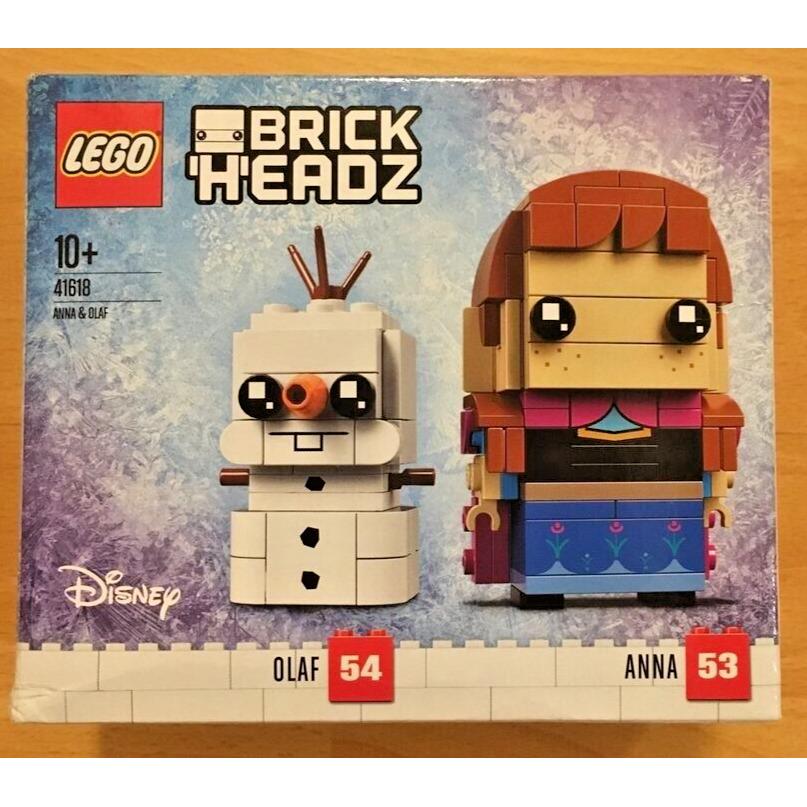 Lego Brickheadz Anna Olaf 41618 Toy Building Kit 201 Pcs