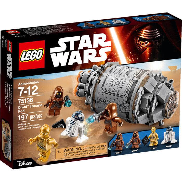 Lego Star Wars Droid Escape Pod 75136