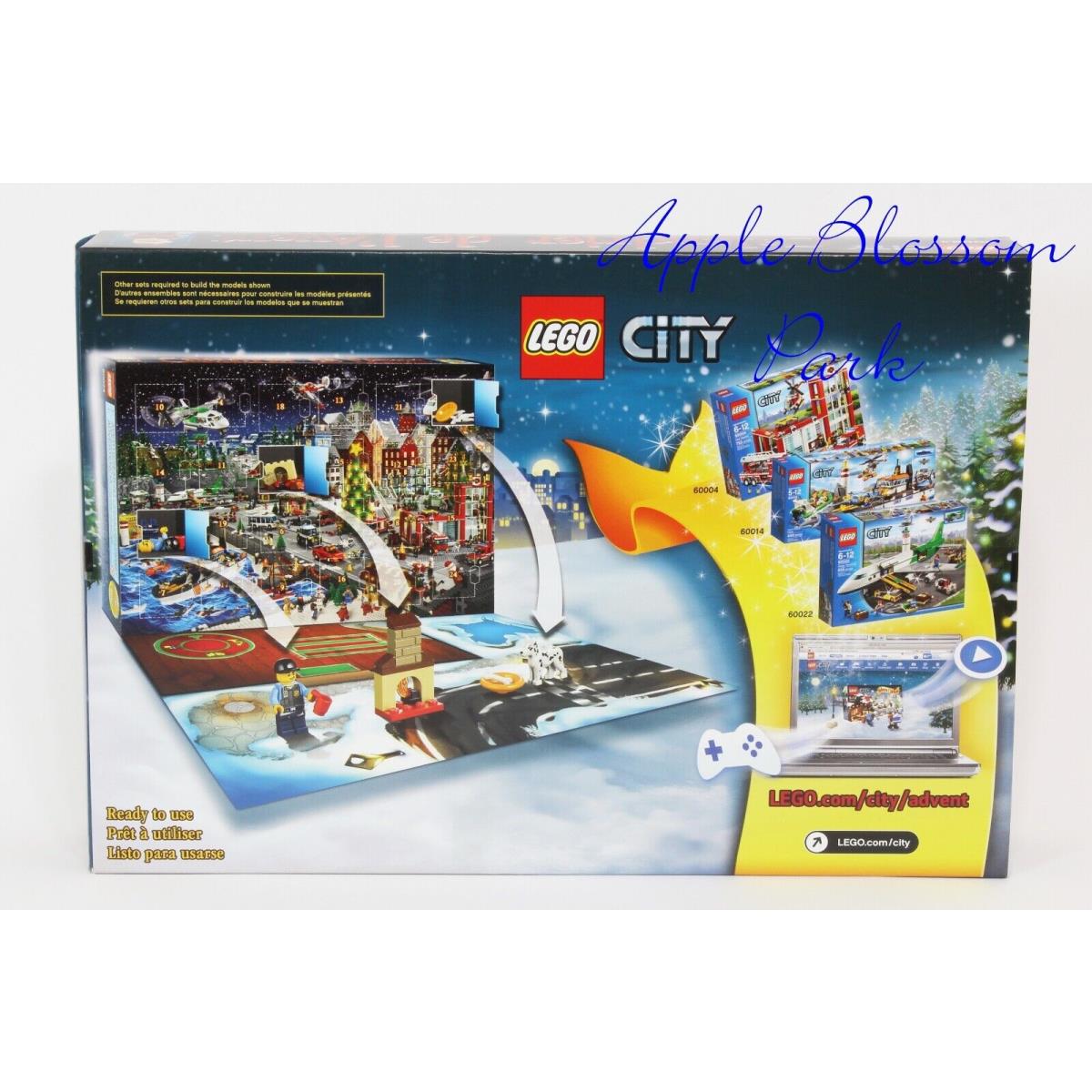 Lego 2013 City Advent Calendar -christmas Holiday Set 60024 Xmas Santa Claus