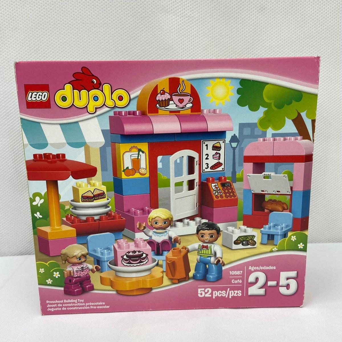 Retired Lego Duplo 10587 LE Caf 52-Piece Toy Set Complete