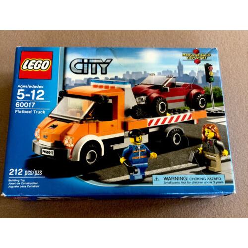 Lego City 60017 Truck Lorry Rig Ages 5-12