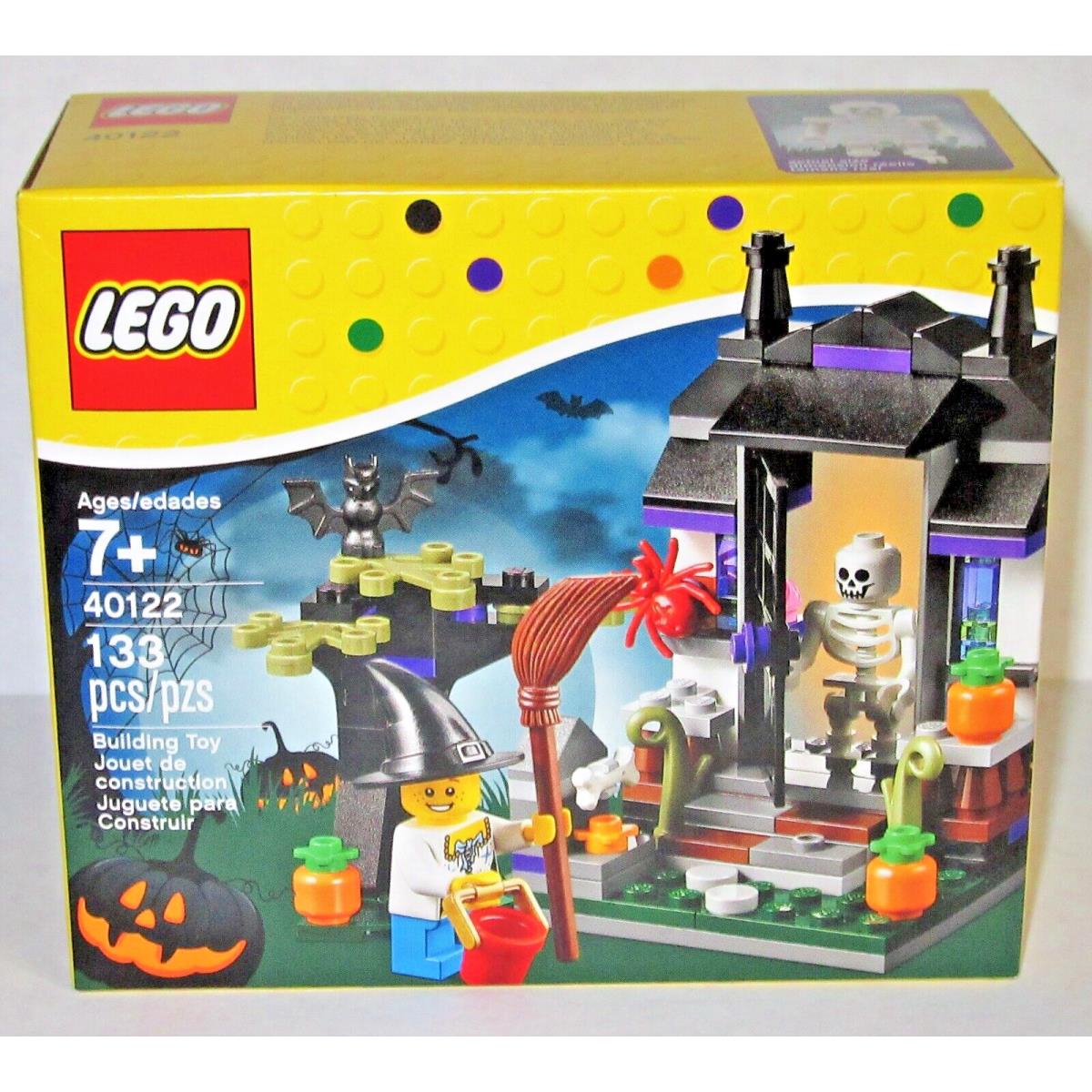 Lego 40122 Seasonal Trick or Treat Halloween Set Retired Nisb Skeleton Bat