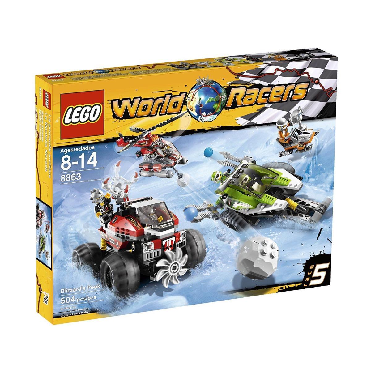 Lego World Racers Blizzard`s Peak 8863 C-10 Mint Mimb 2010