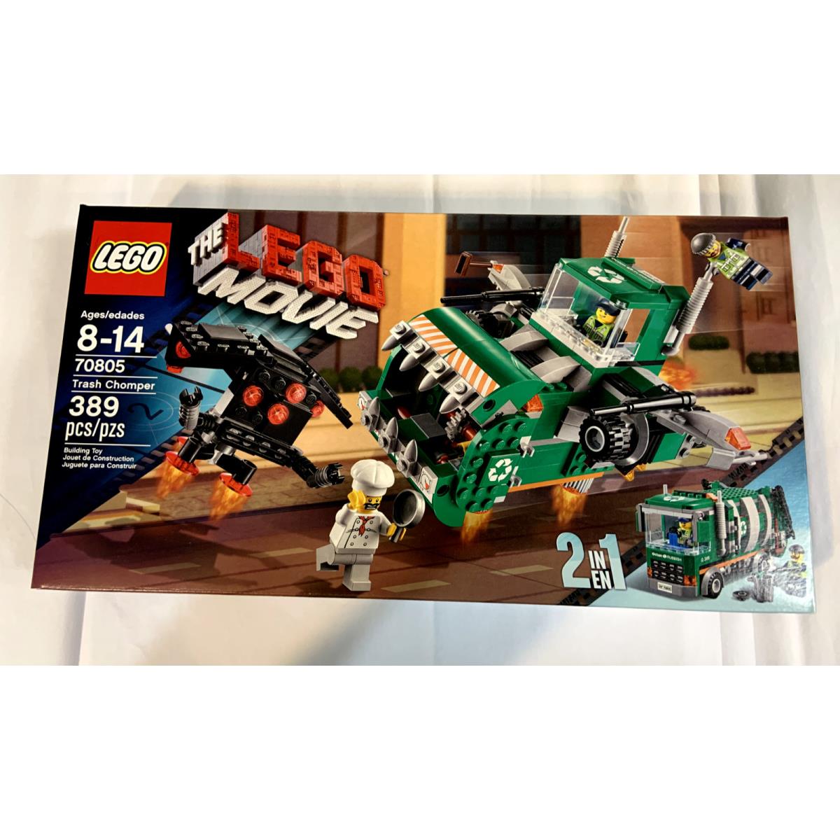 The Lego Movie 70805 Trash Chomper Gordon Zola Garbage Man Grant Dan