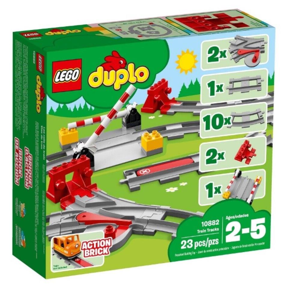 Lego Duplo Train Tracks Set 10882