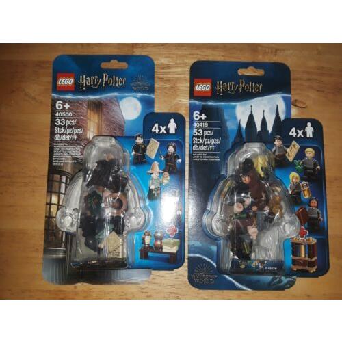 Lego Harry Potter 40419 Hogwarts Students 40500 Wizarding World Accessory Sets