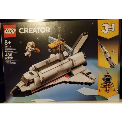 Lego Creator Space Shuttle Adventure 3in1 31117 Kids Creative Building Toy