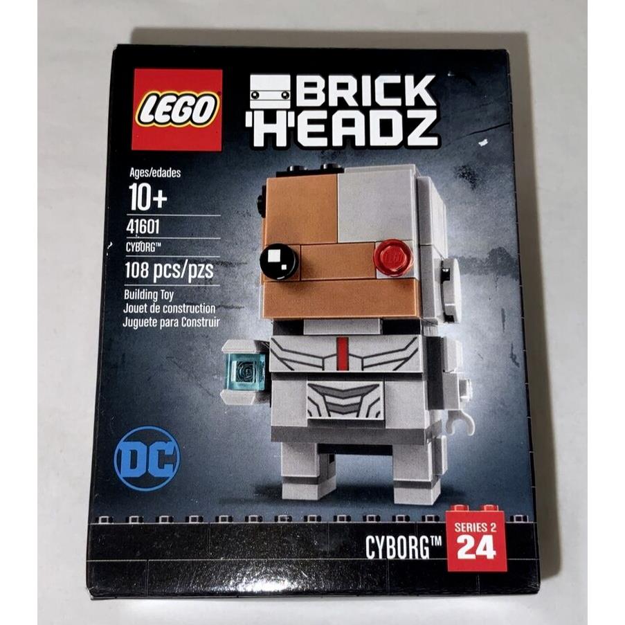 Lego 41601 Brick Headz Cyborg Building Kit 108 Pcs Retired Set