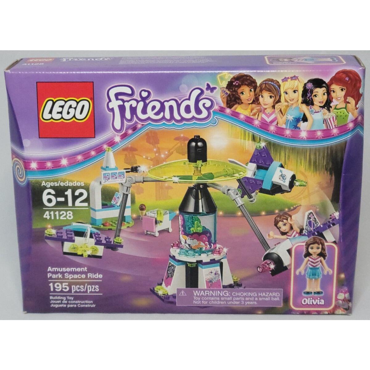 Lego 41128 Amusement Park Space Ride Friends Olivia Rocket