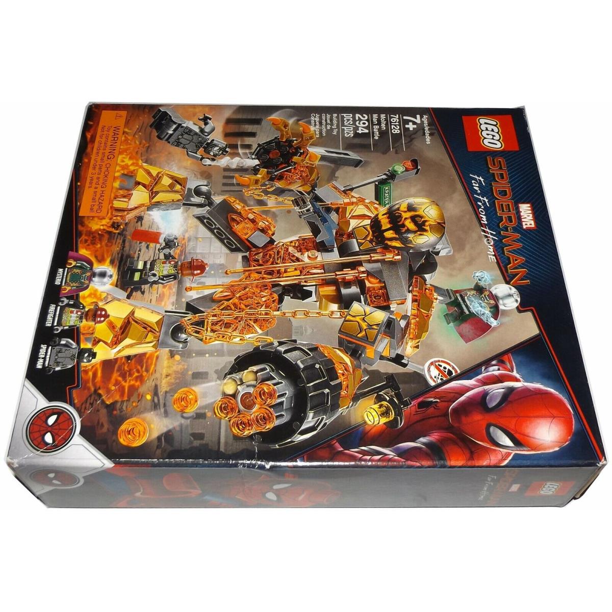 Lego 76128 Molten Man Battle Spider man Far From Home Mysterio