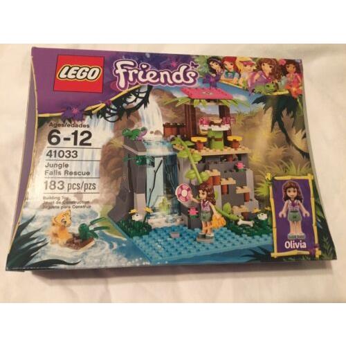 Lego Friends Jungle Falls Rescue 41033 Building Toy