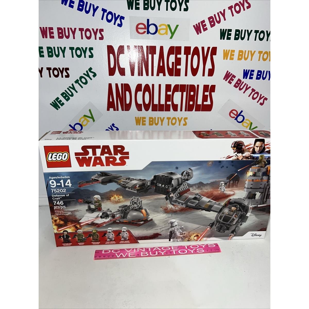 Lego Star Wars: Defense of Crait 75202 Retired