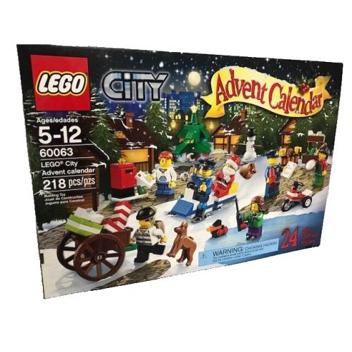 Lego - City Advent Calendar 218 Pcs. 24 Gifts 60063 2014