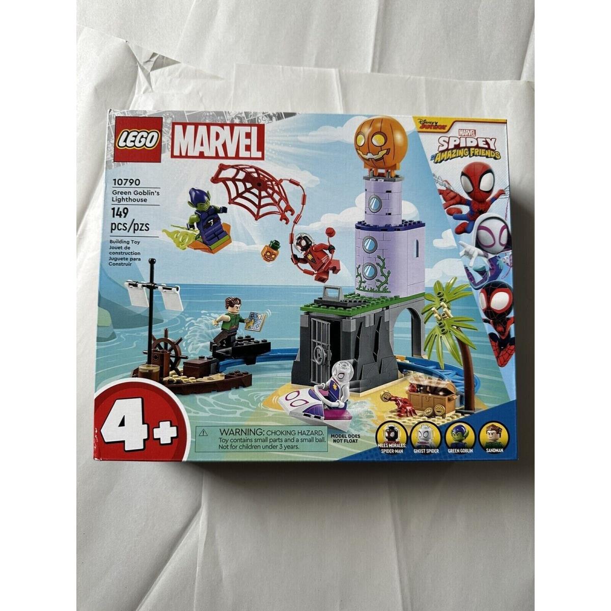 Lego Marvel: Team Spidey at Green Goblin`s Lighthouse 10790 Building Kit