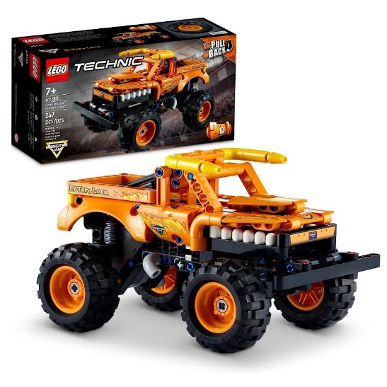 Monster Truck Off Road Car Toy Race Building Toy Pull Back El Toro Technic Lego