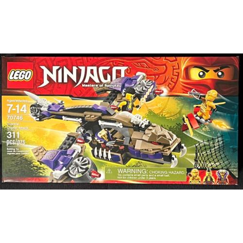 Lego 70746 Ninjago Condrai Copter Attack Set Seal