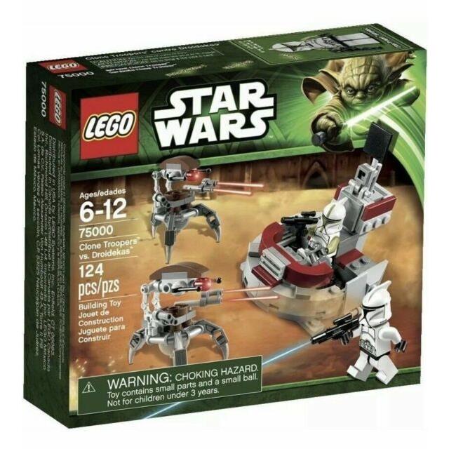 Lego Star Wars 75000 Troopers vs Droidekas Retired