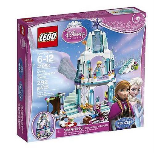 Lego Princess Set Friends Disney Frozen Elsa Toy 41062 Ice Castle