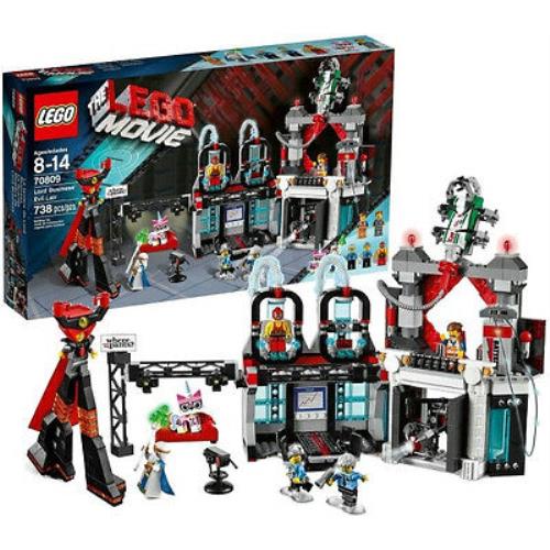 Lego Movie Set 70809 Lord Business Lair w Minifigs Gift Toy
