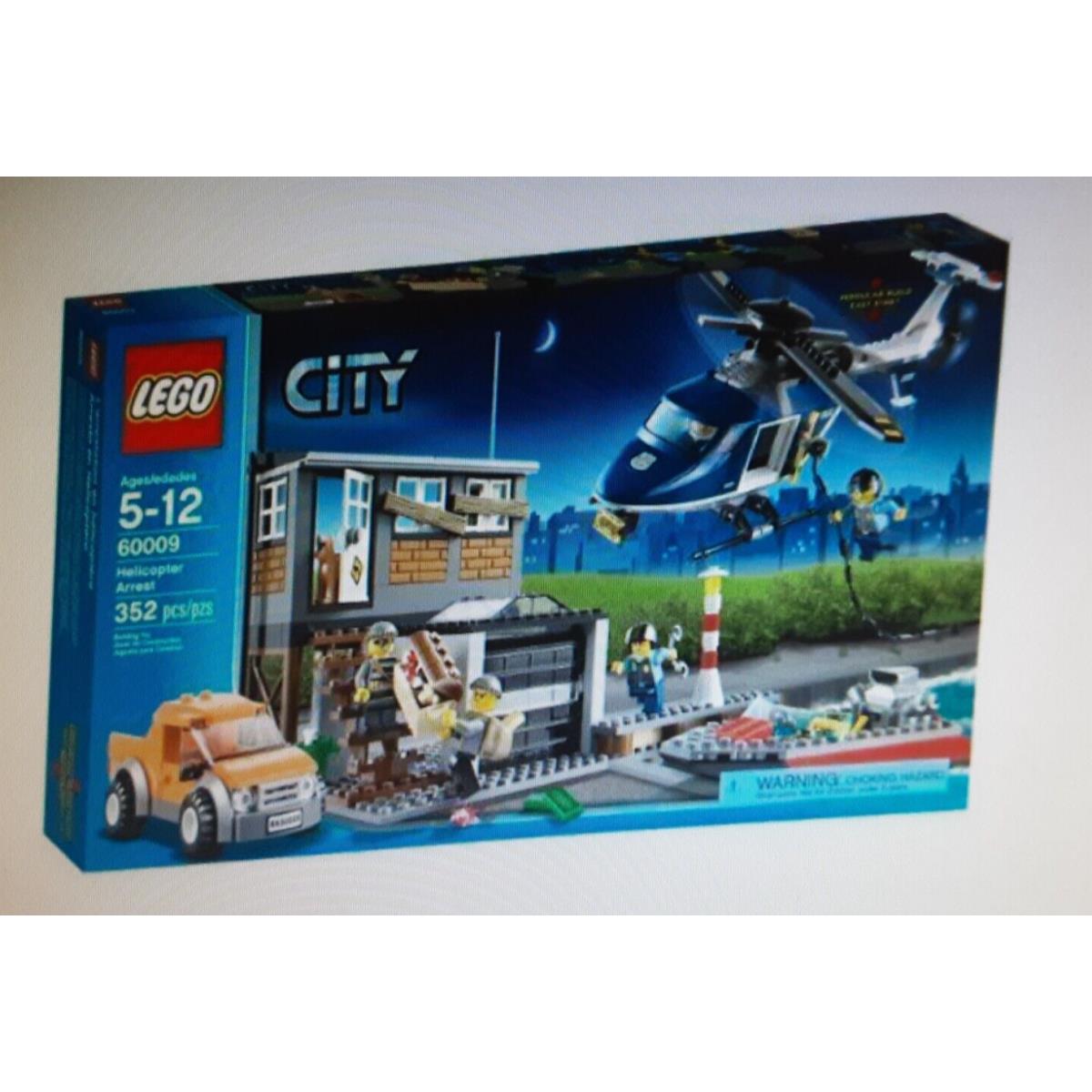 Lego 60009 Helicopter Arrest City Town Lego Legos Set Police
