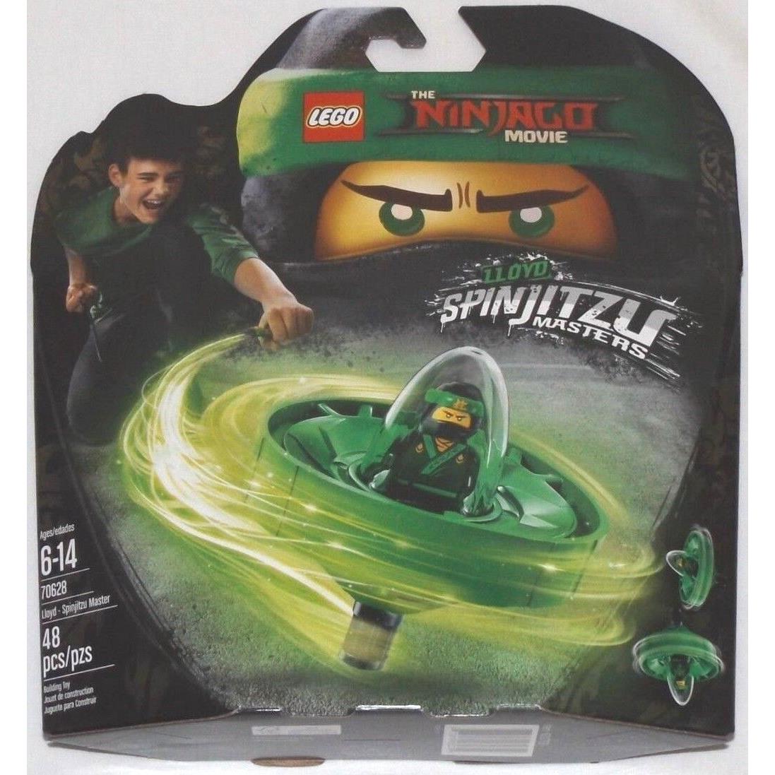 Lego 70628 Lloyd Spinjitzu Master The Ninjago Movie Green Ninja Spinner