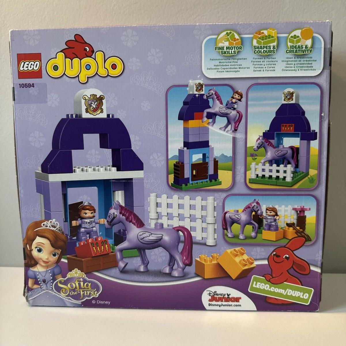 Lego Duplo 10594 Sofia The First Sofia`s Royal Stable Retired Disney Princess