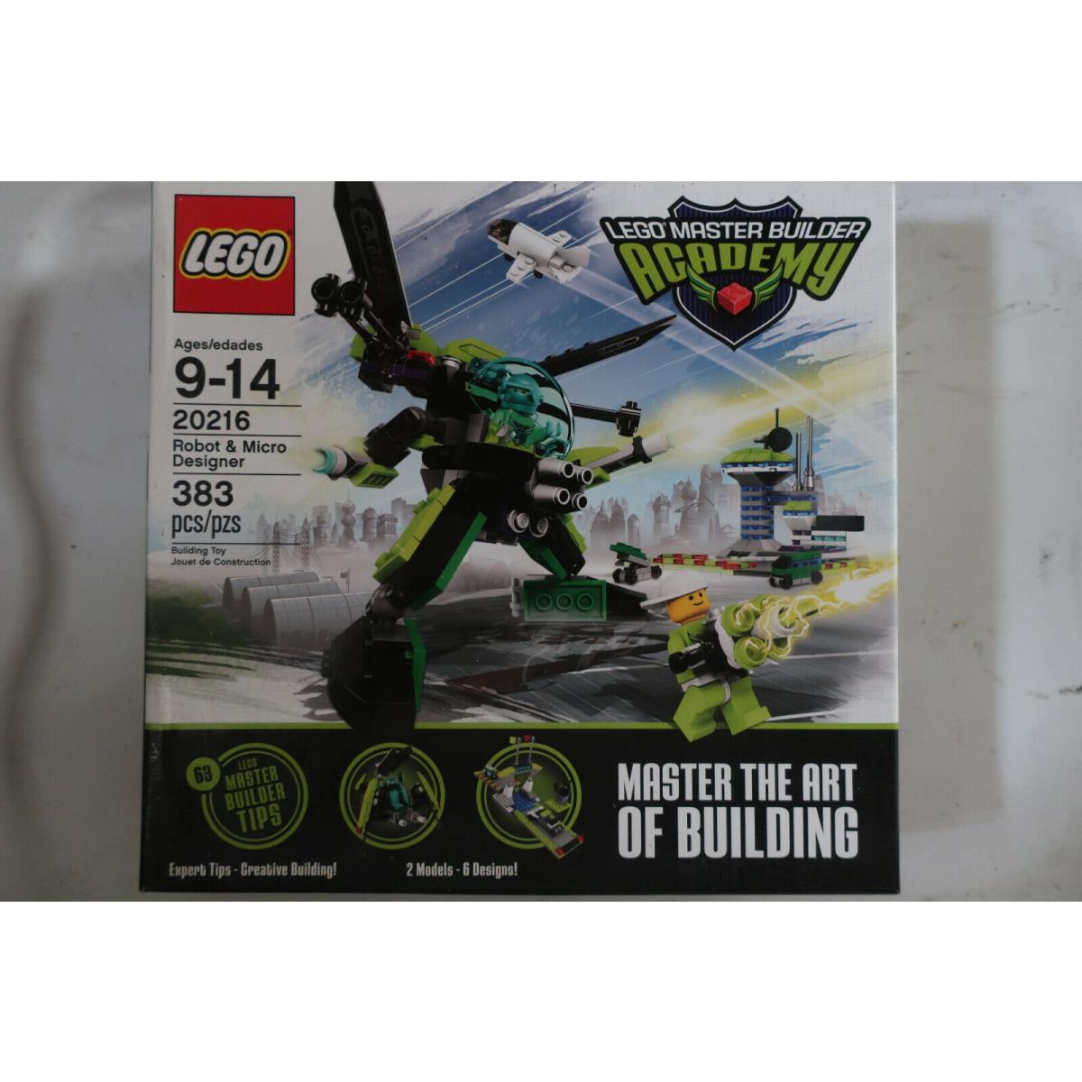 Lego 20216 Master Builder Academy Robot and Micro Designer