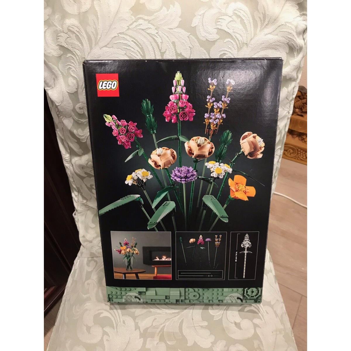 Lego Botanical Collection Flower Bouquet 10280 Building Set 756pcs Valentines