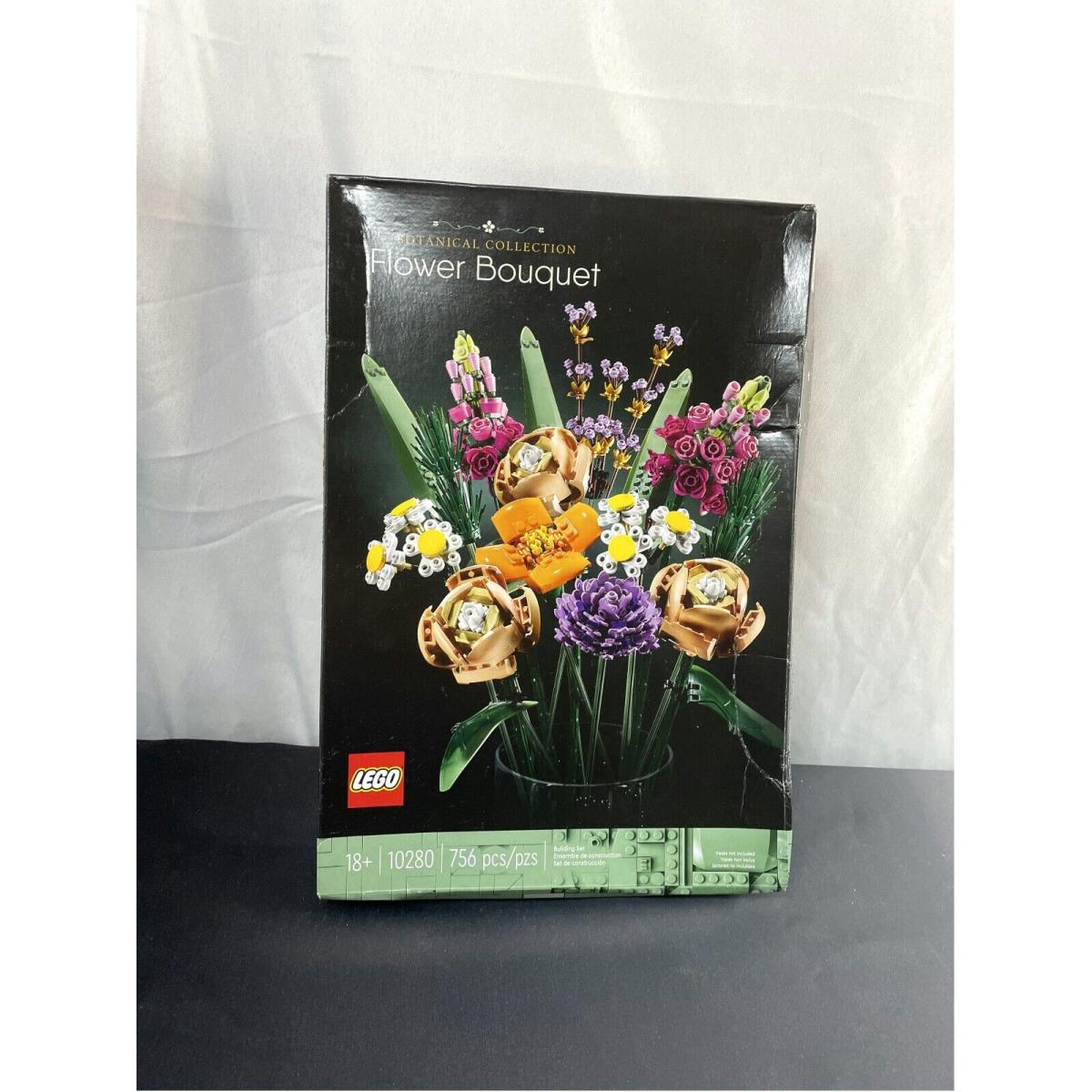 Lego 10280 Botanical Collection Flower Bouquet Building Set 756 Pieces