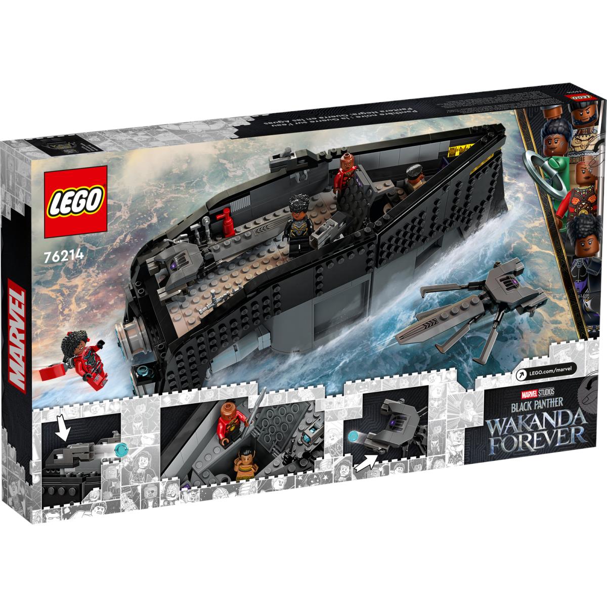 Lego Marvel Wakanda Forever 76214 Black Panther: War on The Water
