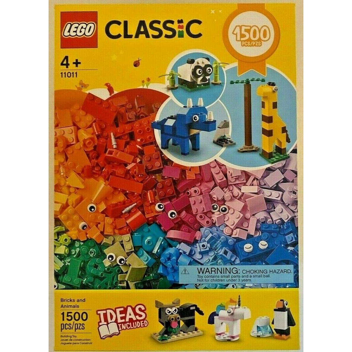 Lego Classic Bricks and Animals 11011 Creative Toy That Builds Into