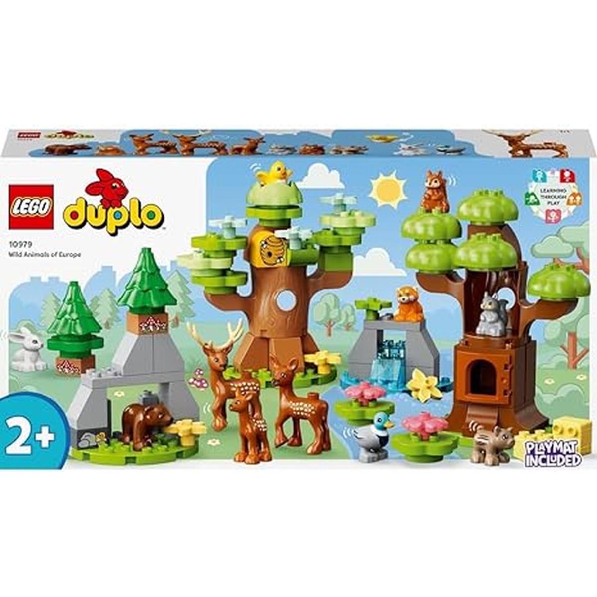 Lego Duplo Wild Animals of Europe 10979 Building Toy Set Gift