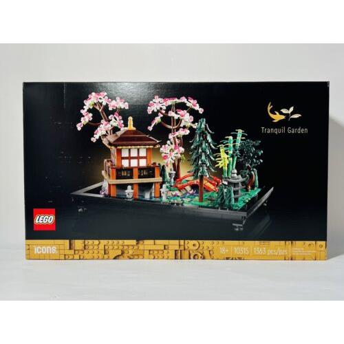 Lego Icons Tranquil Garden 10315 Beautiful Build
