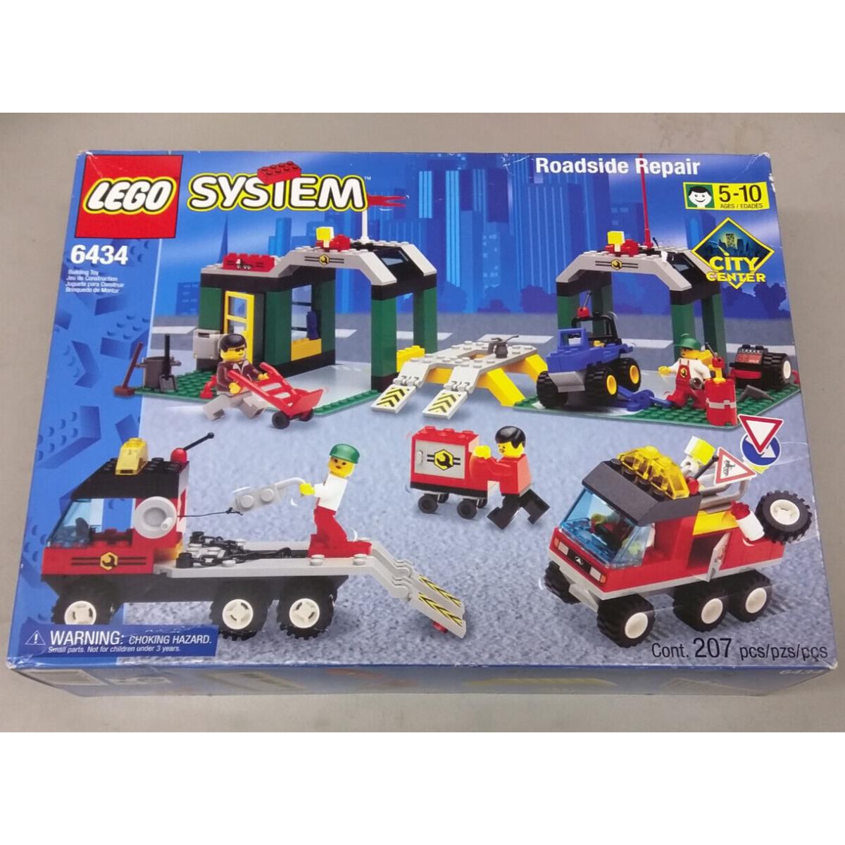 Lego Town 6434 Roadside Repair Service Station Garage Tow Truck City Center