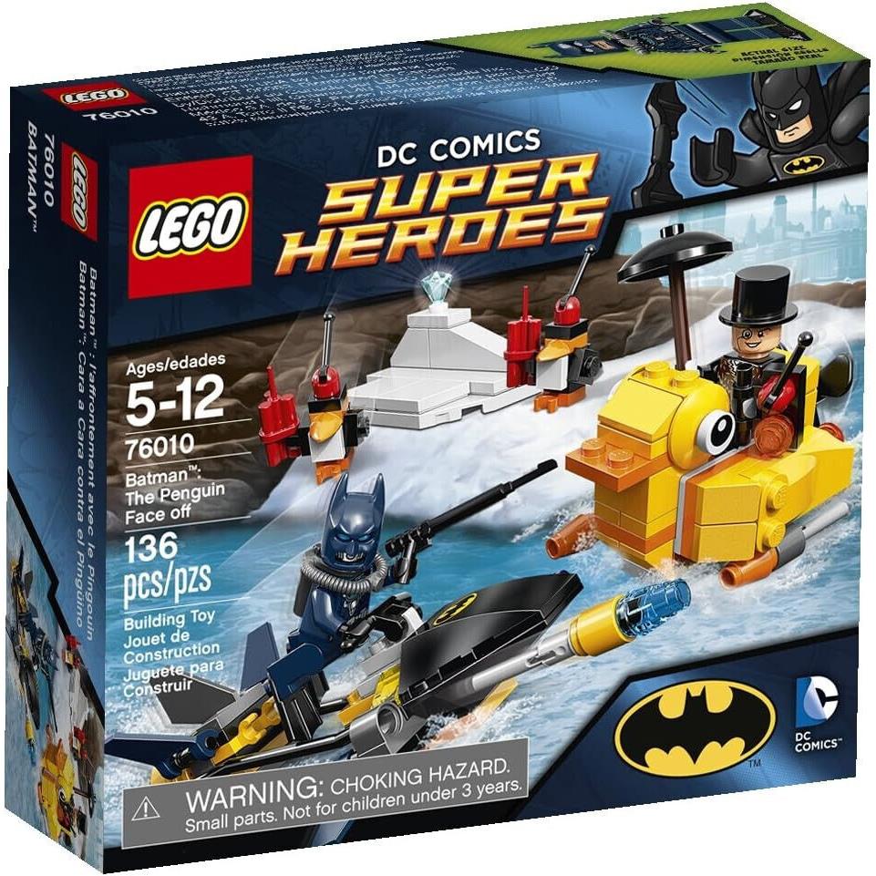 Lego Batman: The Penguin Face Off 76010 Super Heroes Minifigure Building Set