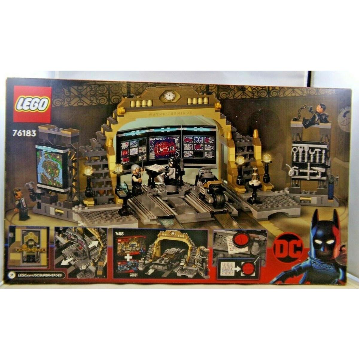 Lego The Batman Batcave: The Riddler Face-off Set 2022 581 Pcs 76183 SH-B2