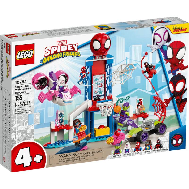 Lego Marvel Spider-man Webquarters Hangout 10784 Building Toy Set