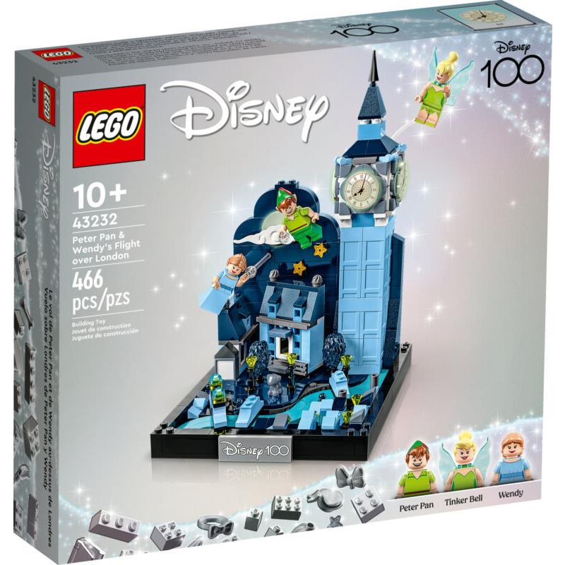 Lego Disney100 Peter Pan Wendy s Flight Over London 43232 Building Set Toy