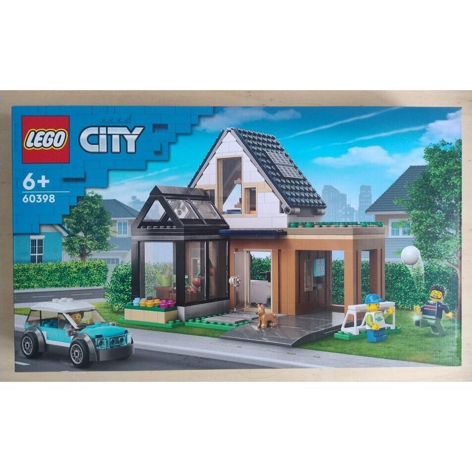 Lego City: Family House and Electric Car 60398 Building Set 462pcs Set Playset