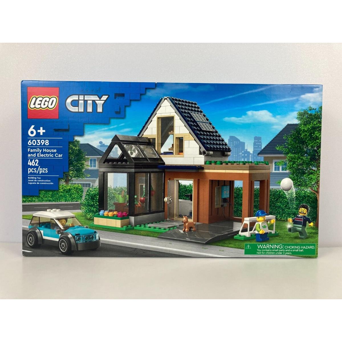 Lego City - Family House and Electric Car Building Set 60398 462Pcs