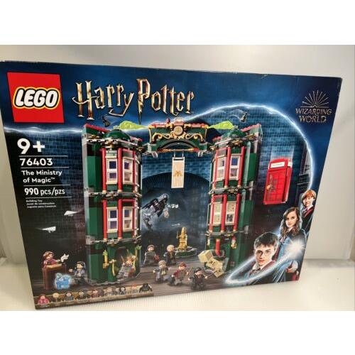 Lego 76403 Harry Potter Wizarding World The Ministry of Magic Set 990 Pcs