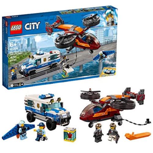 60209 Sky Police Diamond Heist Light Sound Lego Legos City Town Set