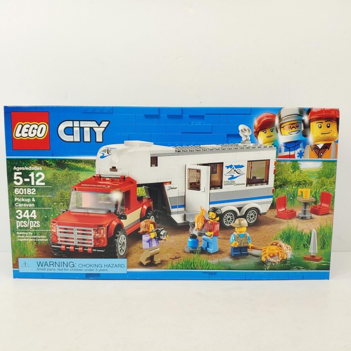 Lego 60182 City Pickup Caravan 2018 Camping Trailer