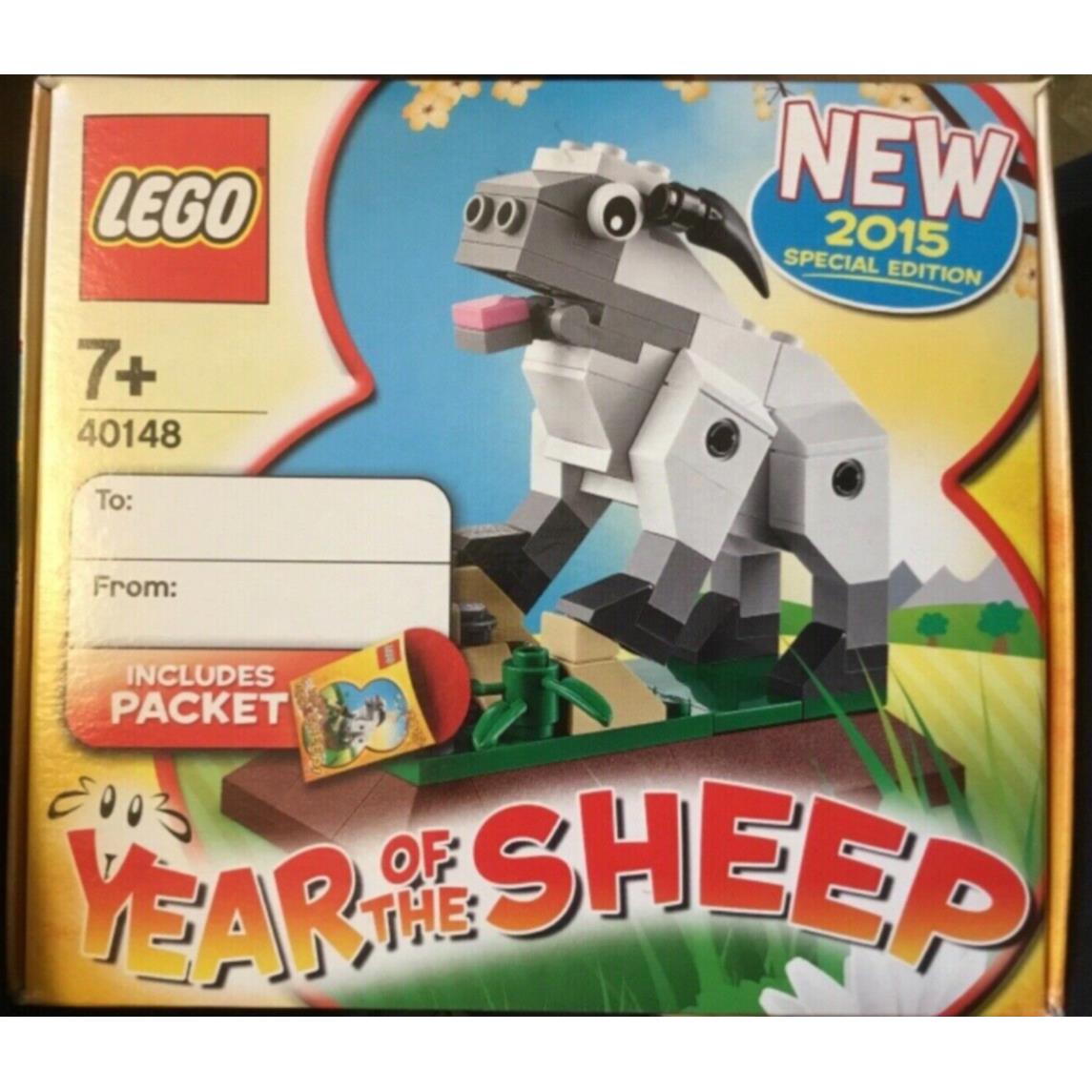 Lego Year of The Sheep 40148 Rare